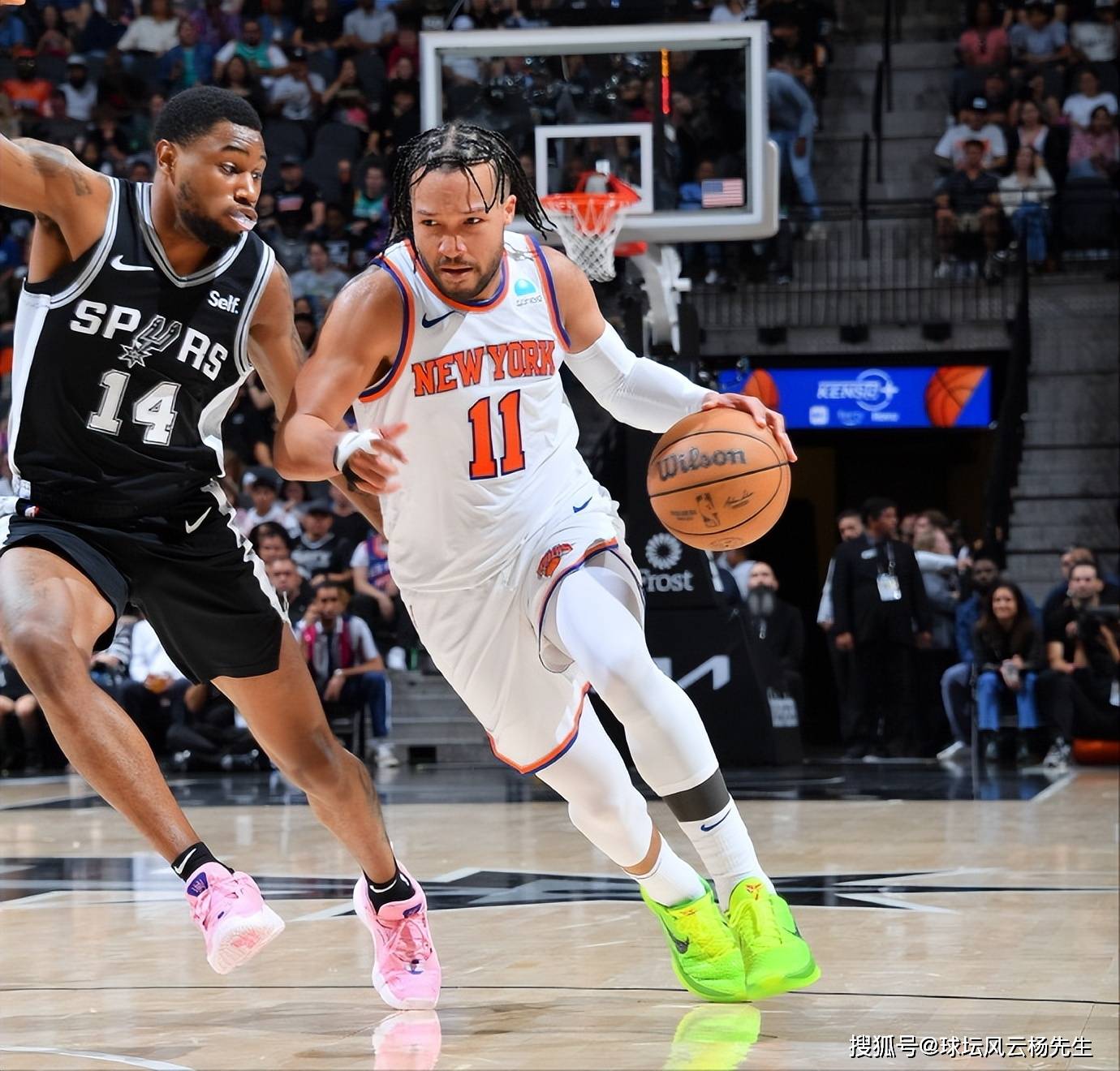 76人轻取马刺,布伦森统治全场 76人轻取马刺,布伦森统治全场