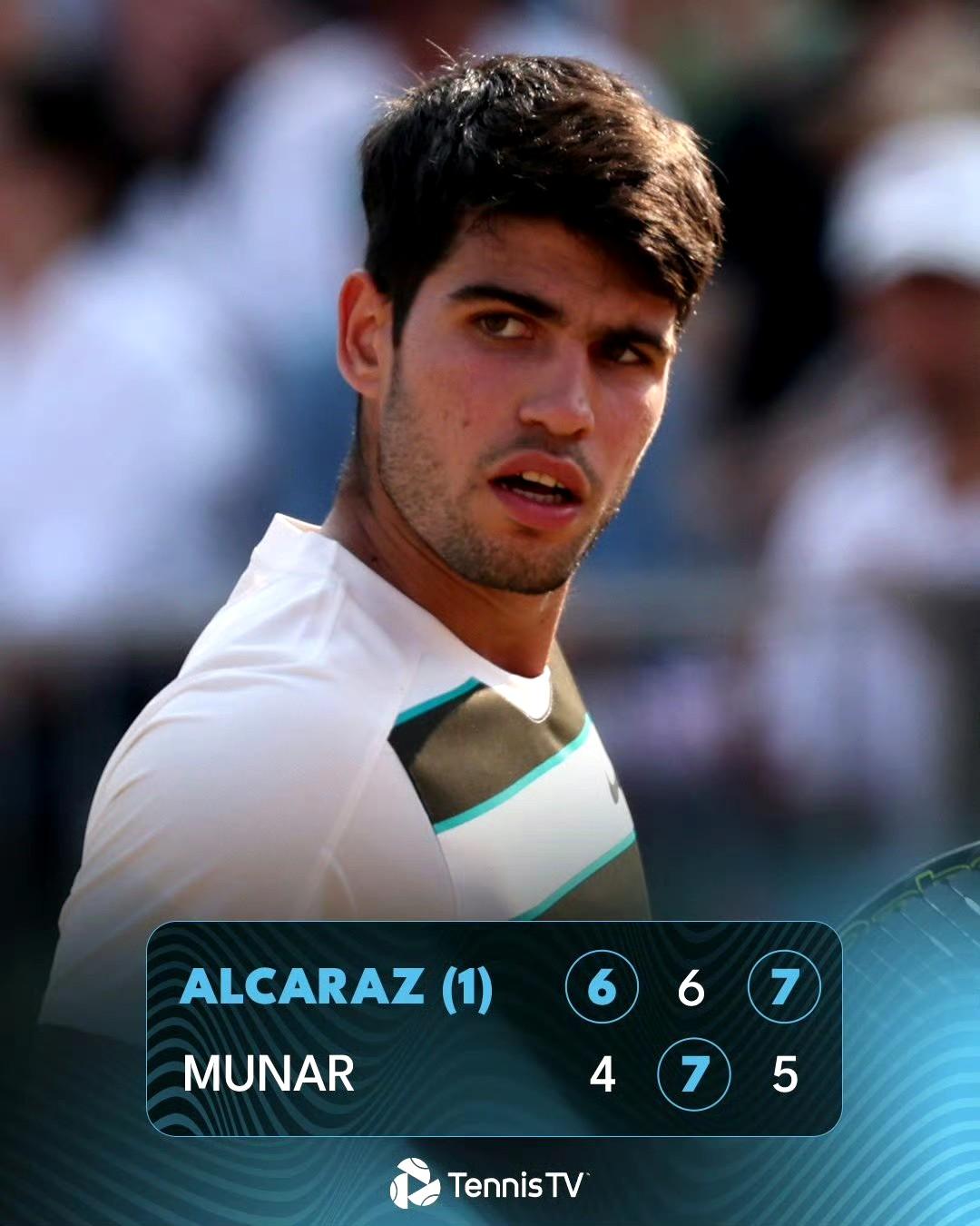 拉沃尔杯险胜联合杯，阿尔卡拉斯点燃赛场