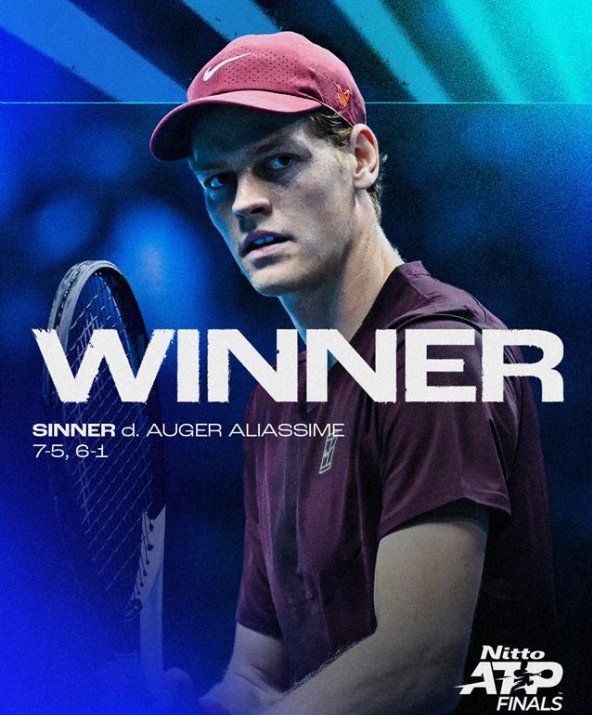 年终总决赛逆转ATP总决赛，辛纳状态火热